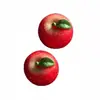 Novo Estilo Seguro Maçã Fruta Simulação Decoração de Carro Ornamento Fofo para Decoração de Painel de Carro Acessório para Pendurar