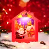 Nova luminária de estrela do Papai Noel transfronteiriça, ornamento criativo de mesa, luz noturna, decoração de quarto, primeira escolha para presentes, atacado