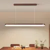 Lámpara colgante de restaurante color nogal, estilo vintage, protección ocular de espectro completo, lámpara colgante para mesa de comedor y barra de bar, accesorio de iluminación Zhongshan Guangdong