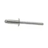 Material combinado GB12618 remache ciego de cabeza redonda plana abierta de acero semiinoxidable 3.0-5.0