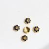 Acessórios de colar de pulseira DIY de retenção de cor Liga de cobre Toro de ferro gota de óleo Material artesanal Acessórios de jóias