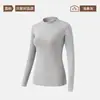 Top de Algodón Puro Otoñal de Cuello Semi Alto para Mujer, Calentador, Ligero para Otoño e Invierno, Ropa que Embellece la Piel, Top de Capa Base de Suéter de Algodón y Lana, Ropa Interior Cálida Talla Grande