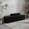Banco para Trocar Sapatos de Novo Estilo para Hall de Entrada, Sala de Estar de Apartamento Pequeno, Sofá Banco Longo de Designer, Banco Longo Criativo e Único