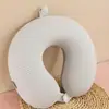 Almohada de Viaje en Forma de U para el Cuello, Almohada Portátil para Avión, Reposacabezas para el Cuello de Coche, para Dormir en Viajes Largos, Almohada Cervical en Forma de U para Trenes de Alta Velocidad