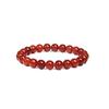 Nuevo producto Amazon Pulsera de cristal rosa de 8 mm con cuentas Piedra Shoushan Aguamarina Ágata Pulsera elástica para mujer al por mayor