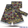 Estilo transfronterizo de comercio exterior tela batik de doble cara falda colorida para mujer tela estampada étnica en stock al por mayor