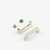 Accesorios de hardware para equipaje, dorado claro, plateado, pistola, negro, accesorios de hardware para bolsos, puente de arco para bolsos, tornillo para bolsos, puente de arco para bolsos