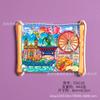 Popular Rollo de Pintura de Ciudad Pegatinas para Refrigerador Pegatinas Magnéticas Creativas Souvenirs Culturales y Creativos de Turismo Atracciones Destacadas Ceremonia de Acompañamiento en Casa