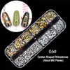 Accesorios para Uñas Pequeños Diamantes de Imitación Acrílicos Irregulares de Dorso Plano Cuentas Metálicas Lentejuelas Perlas de Nácar Diamantes de Imitación de Pan de Oro