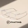 Gafas de seguridad para el trabajo, lente transparente para mujer, lente transparente para hombre, marco con ventana lateral integrada, disponibles en tres colores, adecuadas para usar en la oficina