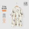 210g Pijama Yousse Baby Infantil Quatro Estações Manga Comprida Camisola Roupa de Casa para Bebê Saco de Dormir Anti-Susto Anti-Chute