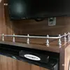 Rieles para gabinetes de RV, accesorios modificados para RV, rieles para gabinetes montados en la pared, rieles para pasillos y entradas, rieles para gabinetes de vino y rieles para gabinetes de exhibición