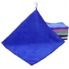Toalla Transfronteriza de Fibra Ultra Fina, Engrosada 25*25cm Absorbente Lisa Cuadrada Pequeña, Fabricante de Toallas Cuadradas Específicas para Cocina