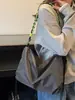 Bolsa Tote de Nylon de Gran Capacidad para Estudiantes, Moda Casual Transfronteriza, Versátil para Clase y Viajes, de un Solo Hombro, de Mano y Cruzada