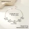 Collar de Acero Inoxidable con Piedra Ojo de Gato de Flor Estilo Europeo y Americano Transfronterizo Cadena para Clavícula Exagerada de Diseño Nicho para Mujer Venta al por Mayor