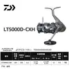 Carretilha de Pesca Daiwa 23 Modelos Excelerlt Carretilha Spinning de Uso Geral Leve Carretilha de Arremesso Longo Carretilha de Pesca com Bobina Rasa Inclinada