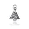 Hecho a Mano Transfronterizo Mixto 20 Serie Navideña Goteo de Aceite Aleación Blanca K Joyería DIY Santa Claus Muñeco de Nieve Accesorios para Pulsera