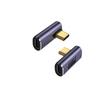 Tipo c adaptador usb 3.1 adaptador lightning interface plugue magnético macho adaptador extensão cotovelo
