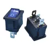 Liniu Technology Certificado CQC Kcd1 Balancín de Luz Azul Tamaño 15X21Mm Todo Cobre 3 Pines Ventilador Interruptor Pequeño