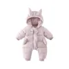 Ropa de Bebé, Ropa de Invierno, Ropa de Algodón, Monos Gruesos y Cálidos, Ropa Linda de Dibujos Animados para Salir en Invierno para Bebé Niña, Ropa para Abrazar
