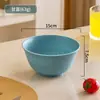Cuenco triangular corrugado Beihe para el hogar, color sólido, cuenco para ensalada, cuenco para sopa, dormitorio de estudiante, cuenco para fideos instantáneos, cuenco para vajilla, venta al por mayor