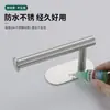 Portarrollos de papel higiénico de acero inoxidable 304 transfronterizo, estante para papel higiénico de baño de hotel montado en la pared sin perforaciones, estante de almacenamiento, portapañuelos