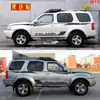 Adequado para Adesivos de Carro Nissan Paladin, Adesivos de Linha de Cintura da Carroceria Paladin, Decalques Decorativos Personalizados Modificados e Faixas Coloridas