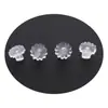 Accesorios para joyería de oído transparentes y ecológicos para hacer tú mismo, tapones para orejas, pendientes de botón, tapones de silicona para los oídos, tapones de plástico, fabricantes, venta al por mayor