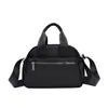 Bolsa de mão feminina nova e moderna, bolsa transversal fashion, bolsa de ombro casual para compras em tecido de nylon resistente à água