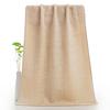 Toalha média de fibra de bambu quente 30 * 60 listras horizontais suave pele amigável absorvente universal toalha de rosto bordado toalha logotipo lote