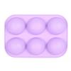 6 incluso 8 incluso 15 incluso 24 incluso molde para pastel de mousse semicircular incluso pequeño semicircular semiesférico forma de chocolate molde de silicona
