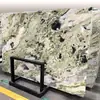 Mármore Verde Esmeralda Pedra de Luxo Móveis de Interior Parede de Fundo Pedra Bancada de Cozinha Painel de Mesa Design