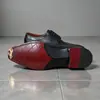 Zapatos de Hombre de Negocios Derby para Boda de Piel de Vaca de Primera Capa Suela de Cuero Pulido Punta Afilada Formal para el Trabajo Banquete Social Alta Lujo