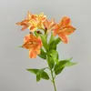Narciso Lírio de Seis Pétalas Flor Artificial Glória da Manhã Material de Flor de Alta Qualidade Decoração de Casa Flor Artificial Flor Artificial