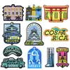 Insignias Bordadas de Alta Calidad, Pegatinas de Tela para Casa, Etiquetas Bordadas para Computadora con Adhesivo Posterior, Pegatinas de Parche para Amazon, Insignias Bordadas Transfronterizas