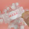 Papel de Mascarilla Facial Comprimido de Tencel Ultra Fino, Mascarilla Facial Seca Desechable para Salones de Belleza, Hoja de Mascarilla Hidratante Especial para Spa para Compresa Húmeda