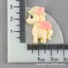 Funda para Teléfono Móvil Accesorios de Pony Baoli Dibujos Animados DIY Accesorios de Resina para Niños Pegamento de Crema Accesorios para el Cabello Pasador Pinza BB Material