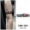 Xmxp Pegatinas de Tatuaje de Brazo Coloridas Estilo Japonés para Atraer la Fortuna Tradicional Masculino Daruma Huevo Carpa Grulla Alta Calidad Impermeables de Larga Duración