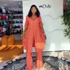 Moda Transfronteriza Femenina Europea y Americana Verano 2026 Nuevo Elegante Conjunto de Top Camisa Larga Rayada y Pantalones de Pierna Ancha