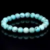 Venta caliente transfronteriza pulsera de piedra natural de 6/8/10 mm amatista cristal rosa ojo de tigre pulsera terminada ventas directas de fábrica