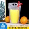 Bolsa para Bebidas Líquidas Té de Leche Personalizada Desechable Celebridad de Internet Portátil Gelatina Auto-sellante Bolsita de Empaque para Jugo de Sopa de Ciruela Ácida