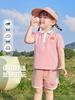 Kaka Panda Camiseta Casual de Manga Corta para Niños Verano Polo para Niños Top de Media Manga de Verano para Bebés Niñas a la Moda