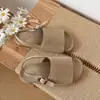 Zapatos Birkenstock de Media Plataforma Gruesa Retro para Mujer, Calzado de Verano 2026 para Exteriores, Aumentadores de Altura, Antideslizantes, Sandalias Romanas Birkenstock Cerradas de Punta para Uso Diario