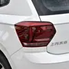 Adequado para lanterna traseira de Volkswagen Polo, contorno de luz de freio e neblina tipo abacaxi, modelos 2019~2022