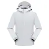 Fábrica de origem jaqueta corta-vento com capuz e enchimento de pluma algodão logo personalizado à prova de vento impermeável vestuário de trabalho outerwear com texto impresso