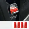 Protector Hebilla de Pestillo de Puerta Coche Amortiguador de Impacto Almohadilla de Goma Anti-colisión Gruesa Pegatina Protectora Artículo Multifuncional Bueno