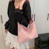 Bolso Casual Plisado de Tela de Nailon Simple y a la Moda de Gran Capacidad 2025 Estilo Nuevo de Primavera Bolso Dumpling Cruzado de Hombro Personalizado