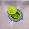 Filtro de Drenaje para Fregadero de Cocina, Atrapapelos para Baño, Cubierta de Drenaje para Lavabo y Fregadero, Separador Antiembozos con Tapa