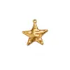 Colgante Martillado Color Vintage Conservante de Color de Acero de Titanio Transfronterizo Corazón Estrella Luna Sol Estrella de Mar Accesorios de Joyería para Pulsera Collar DIY