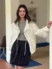 Mega.M Camisola de Punto Suave y Amigable con la Piel, Ajuste Delgado, Moda Versátil Nueva Primavera 2026